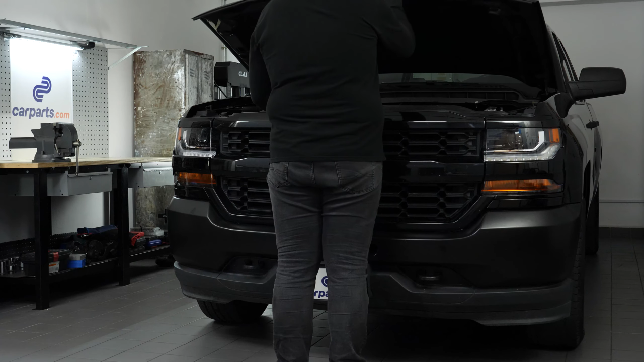 Open the hood