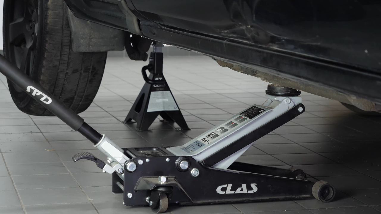 Lift the vehicle