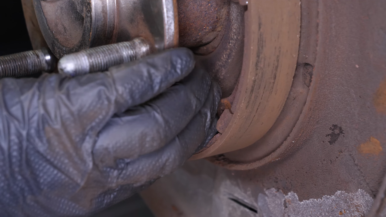 Remove the brake shoes