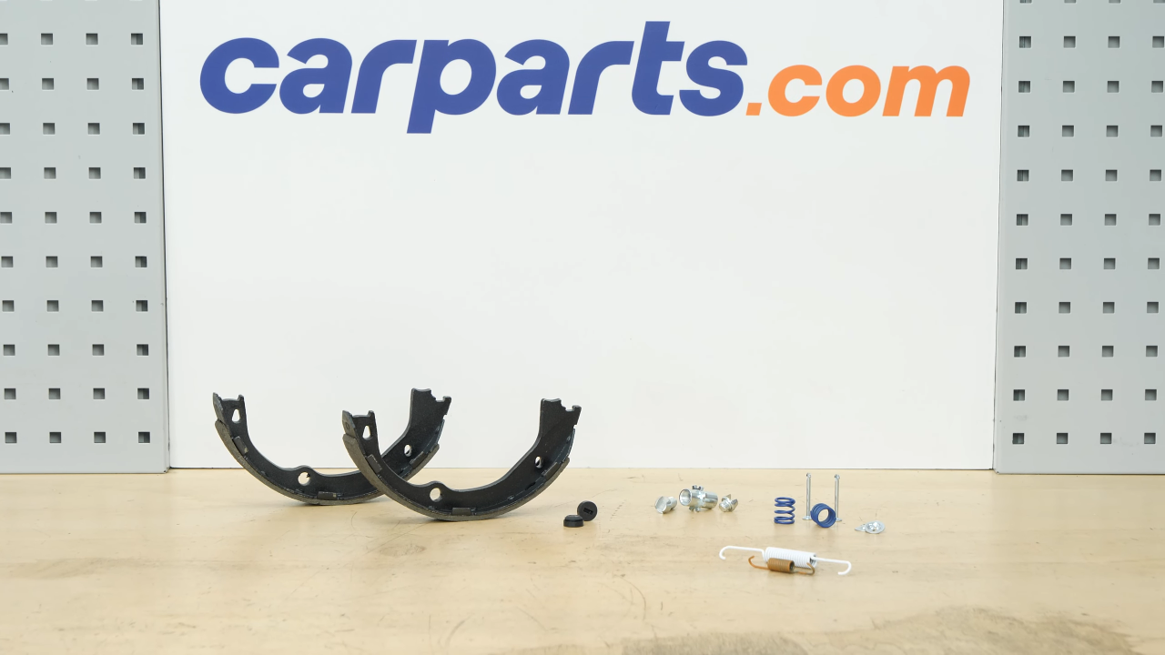 Install the new brake shoes