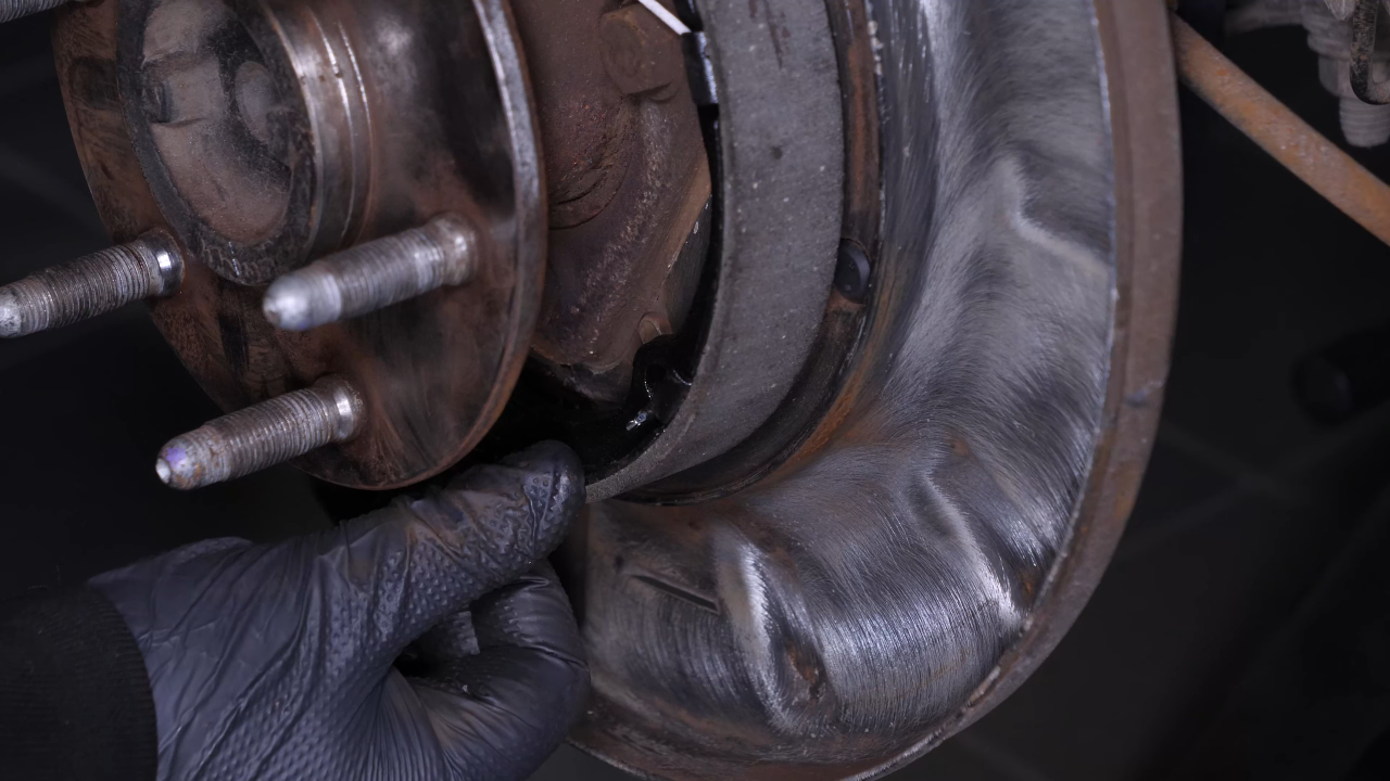 Install the new brake shoes
