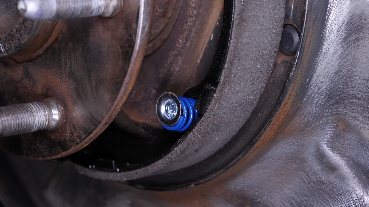 Install the new brake shoes