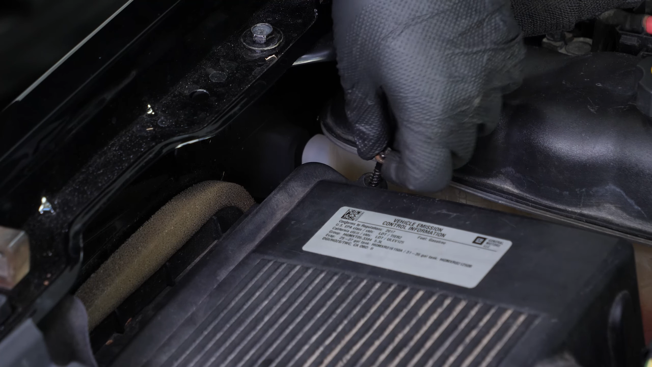 Install the new filter