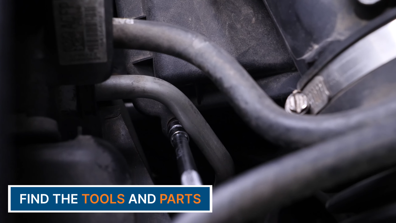 Install the new filter