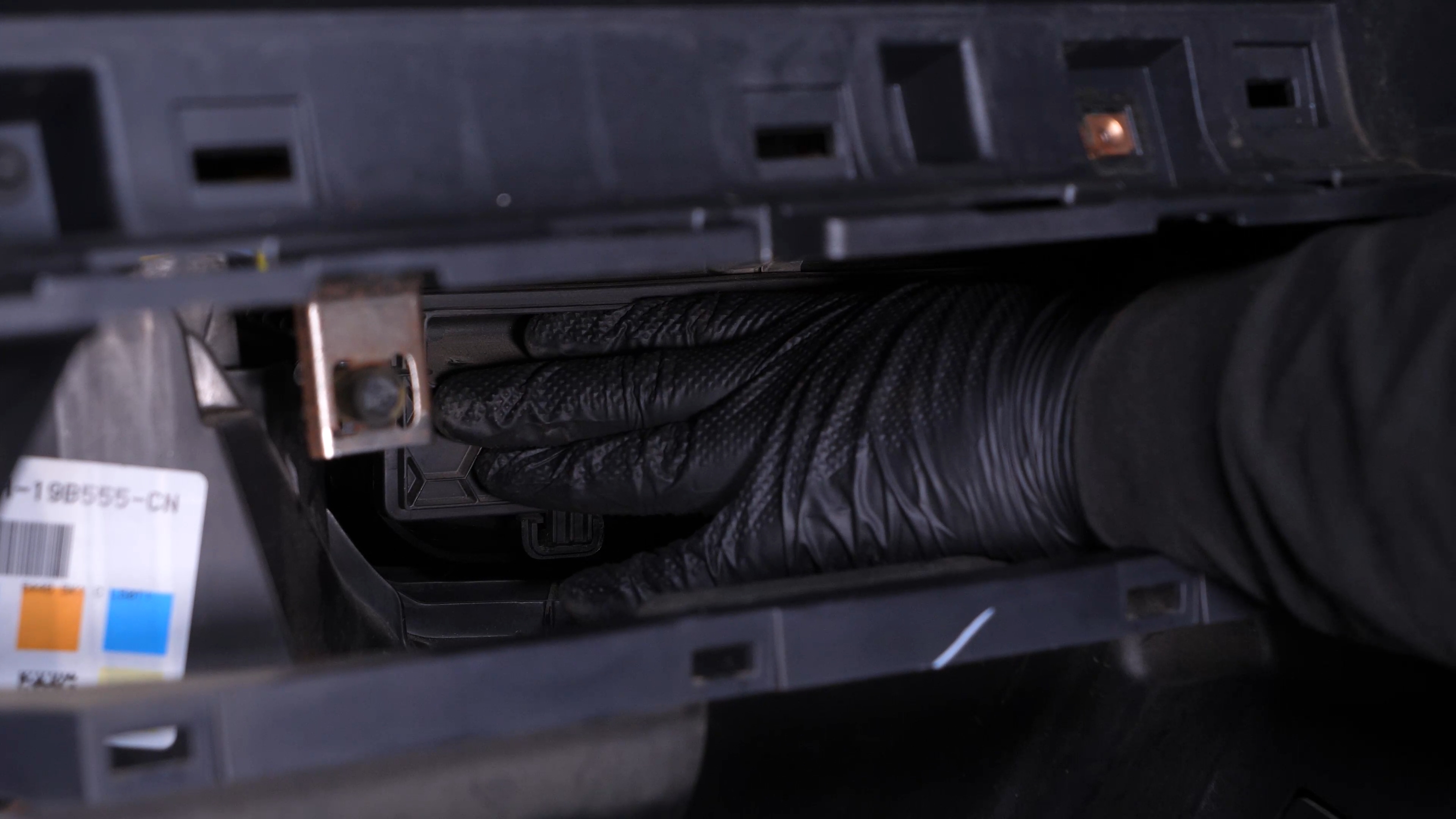 Install the new filter