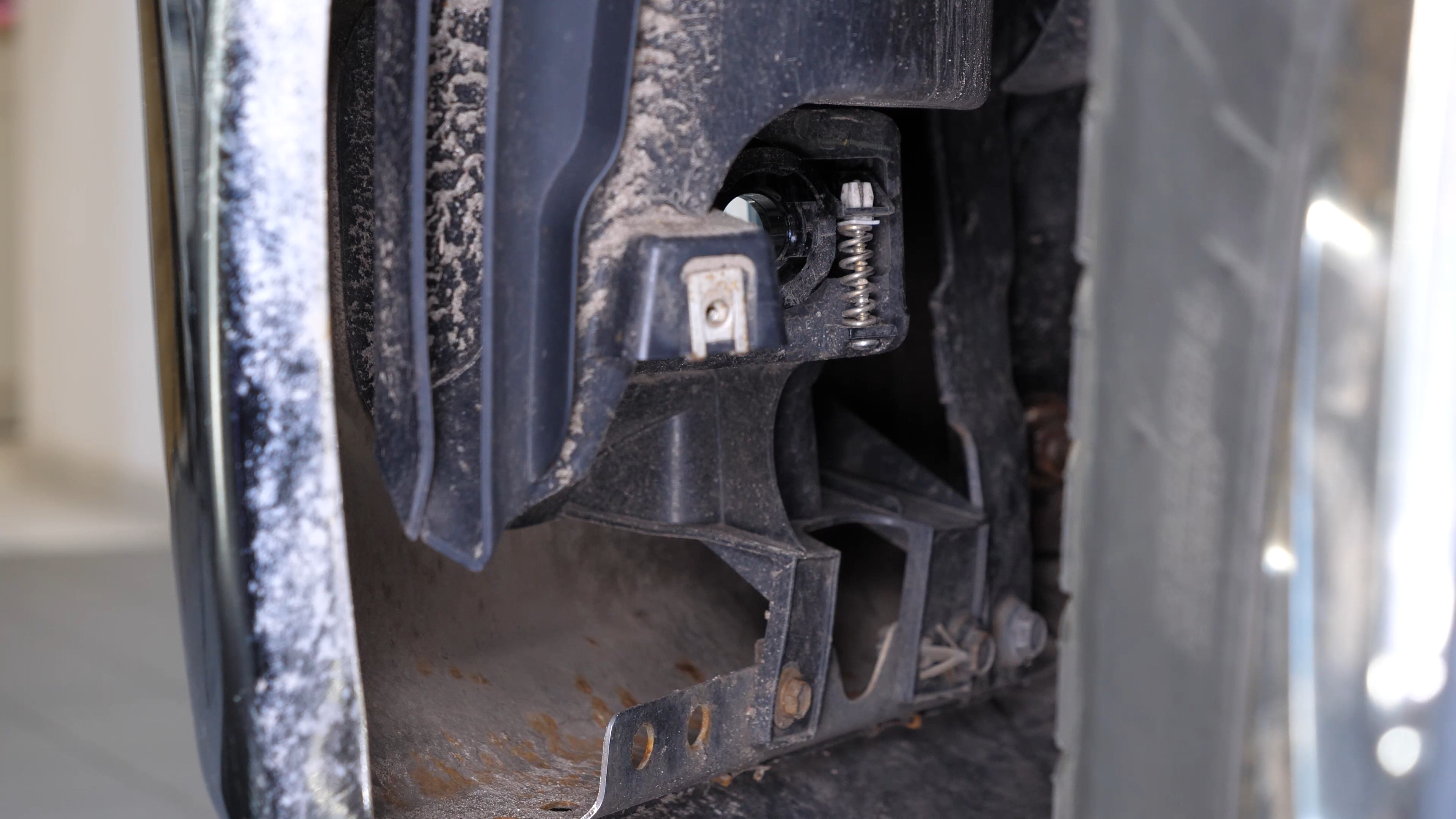 Replace fog light bulb