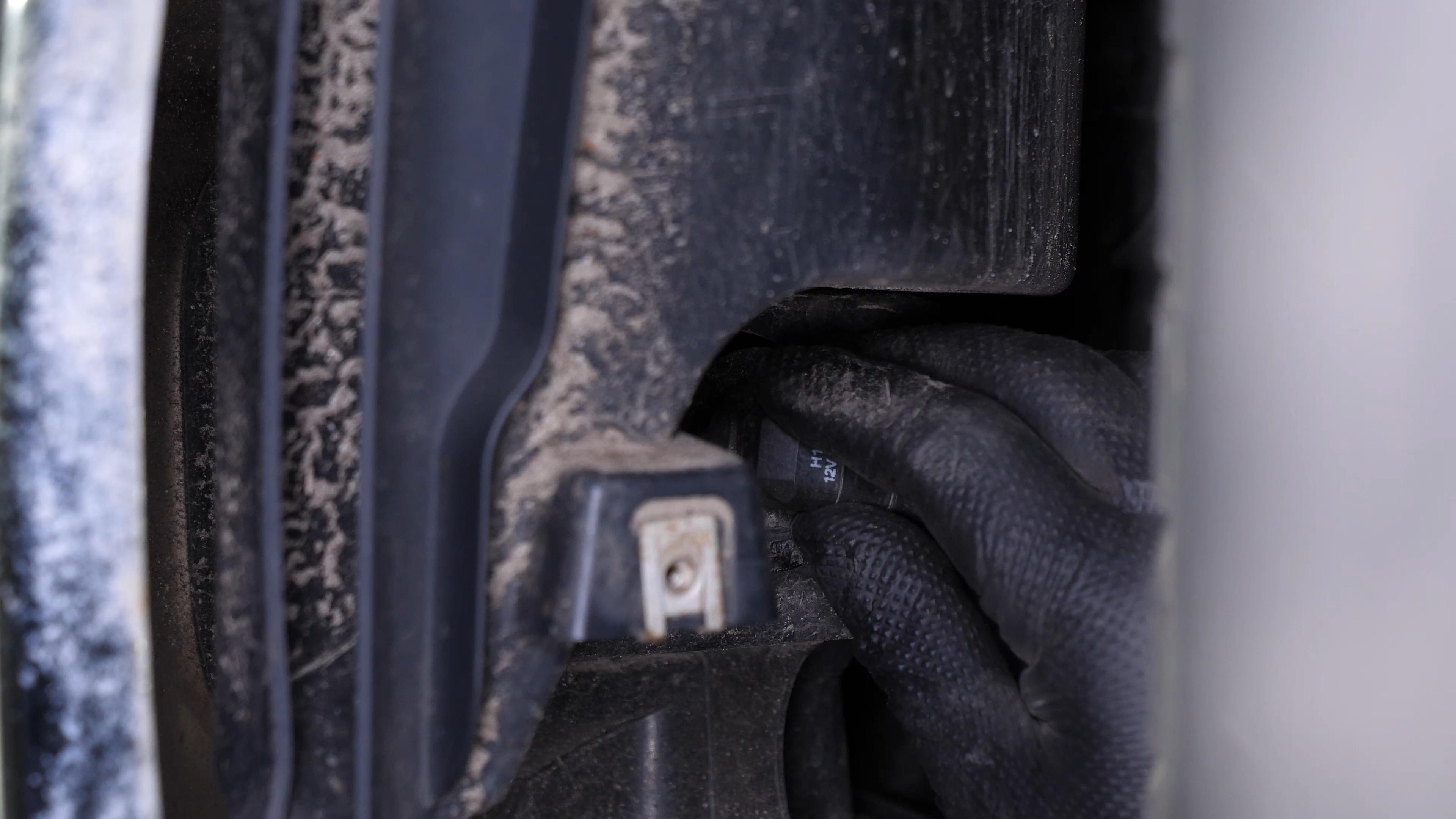 Replace fog light bulb