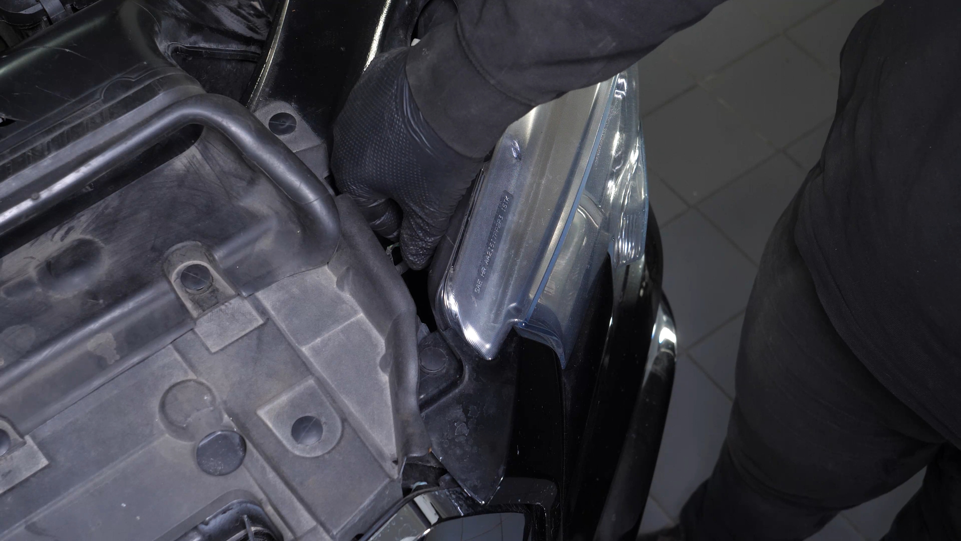 Replace the parking light bulb
