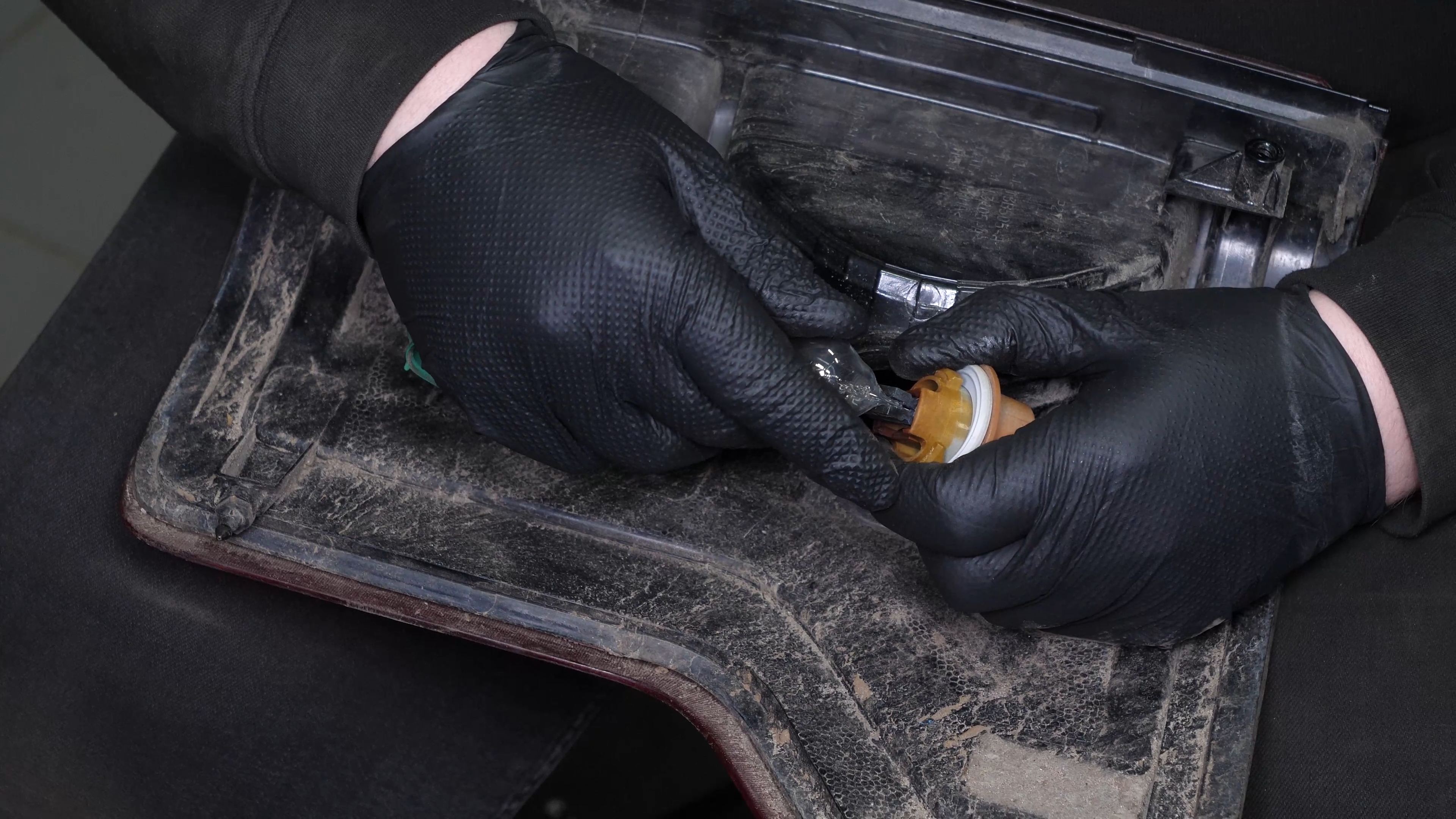 Replace the tail light bulbs
