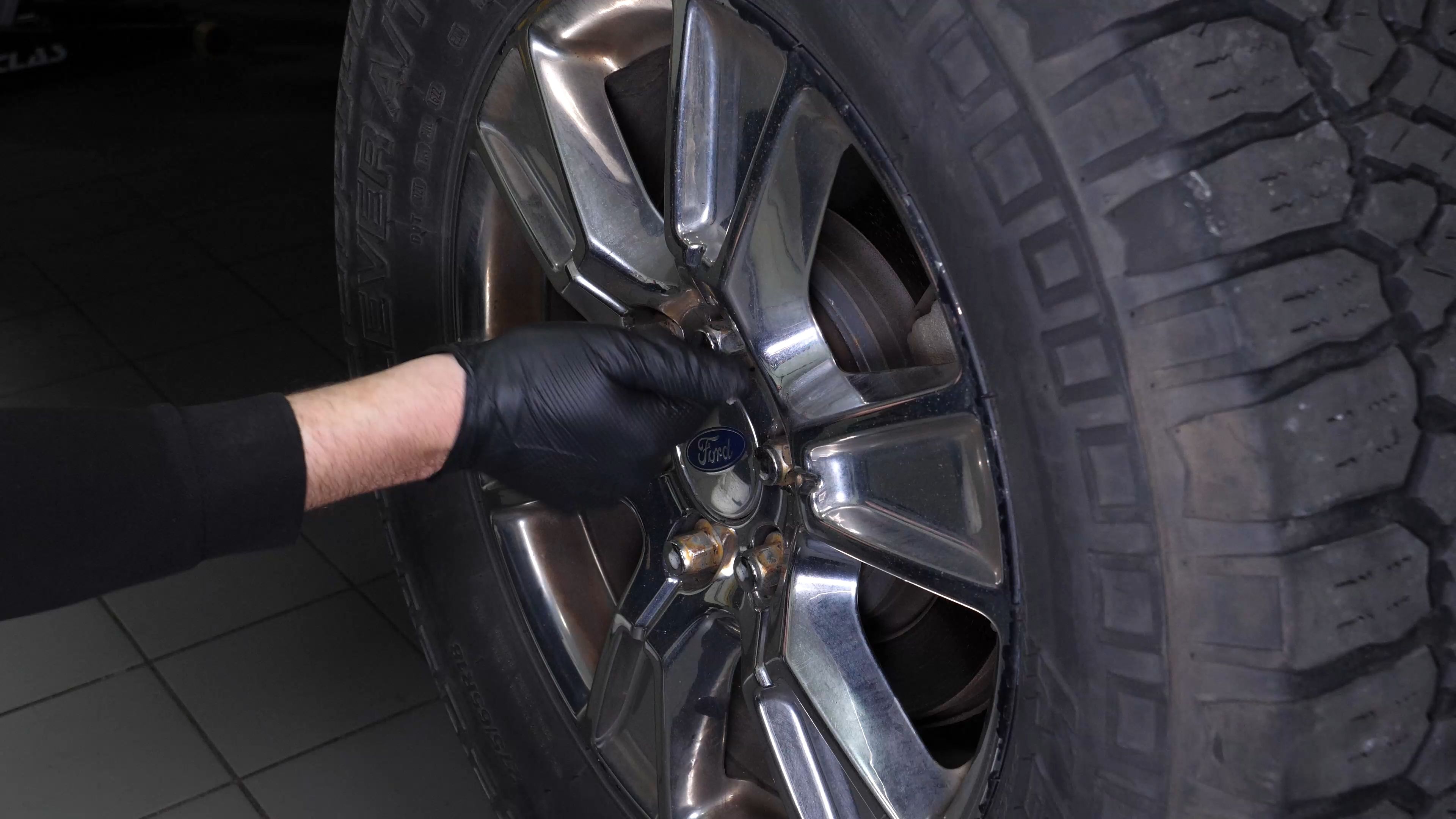 Put the vehicle back on the ground