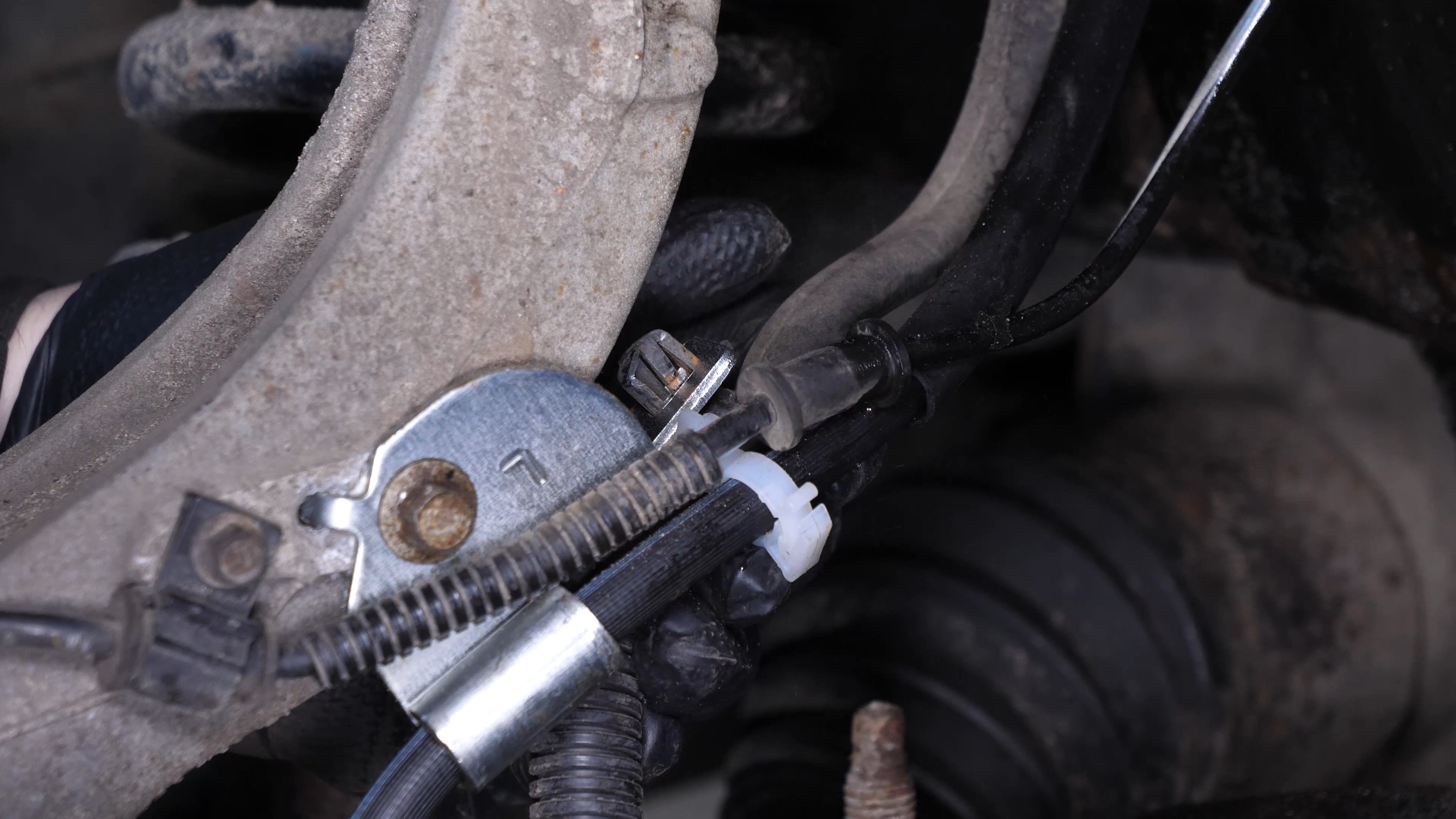 Reinstall the metal bracket