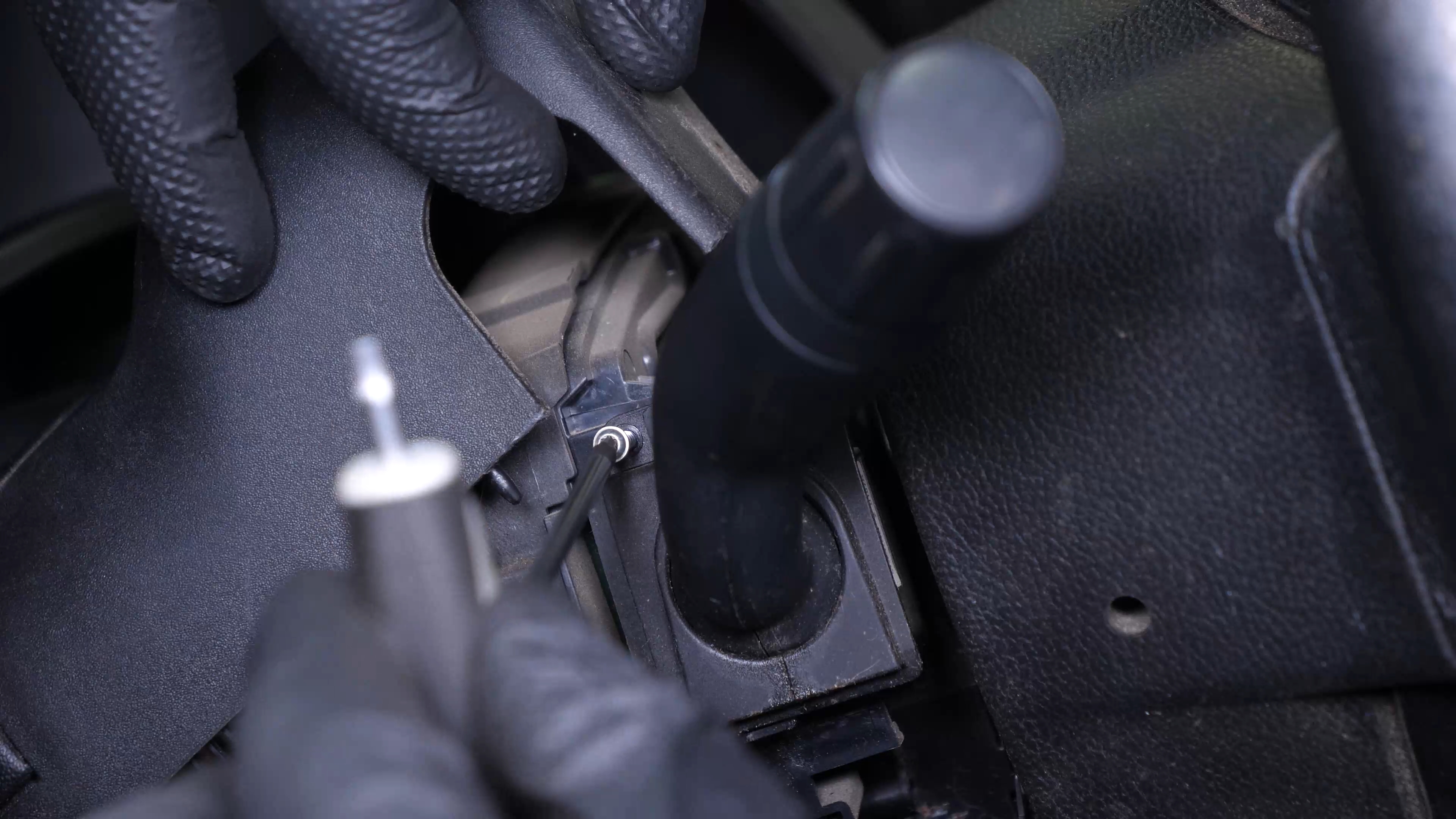 Remove the turn signal switch