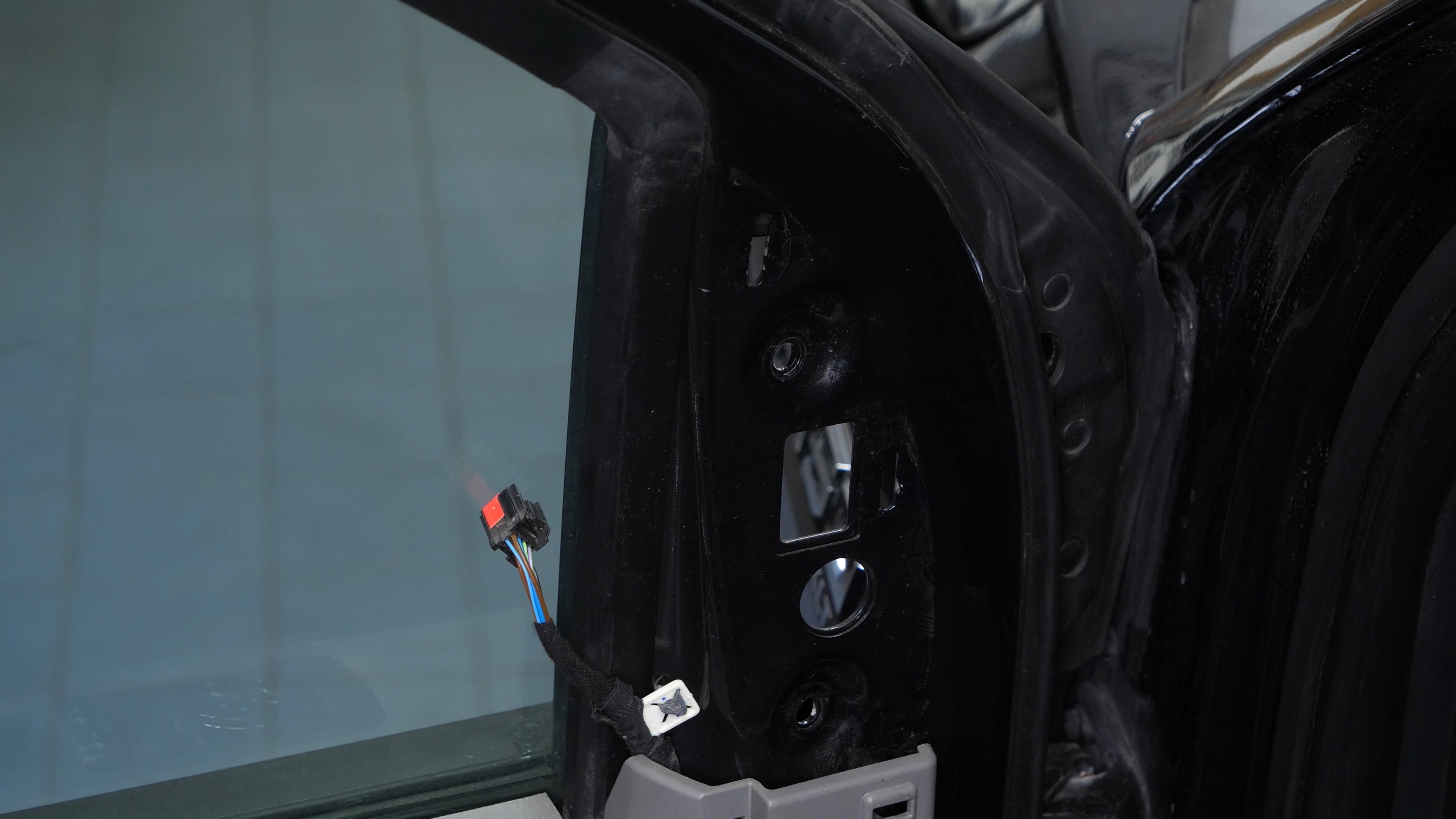 Remove the side view mirror
