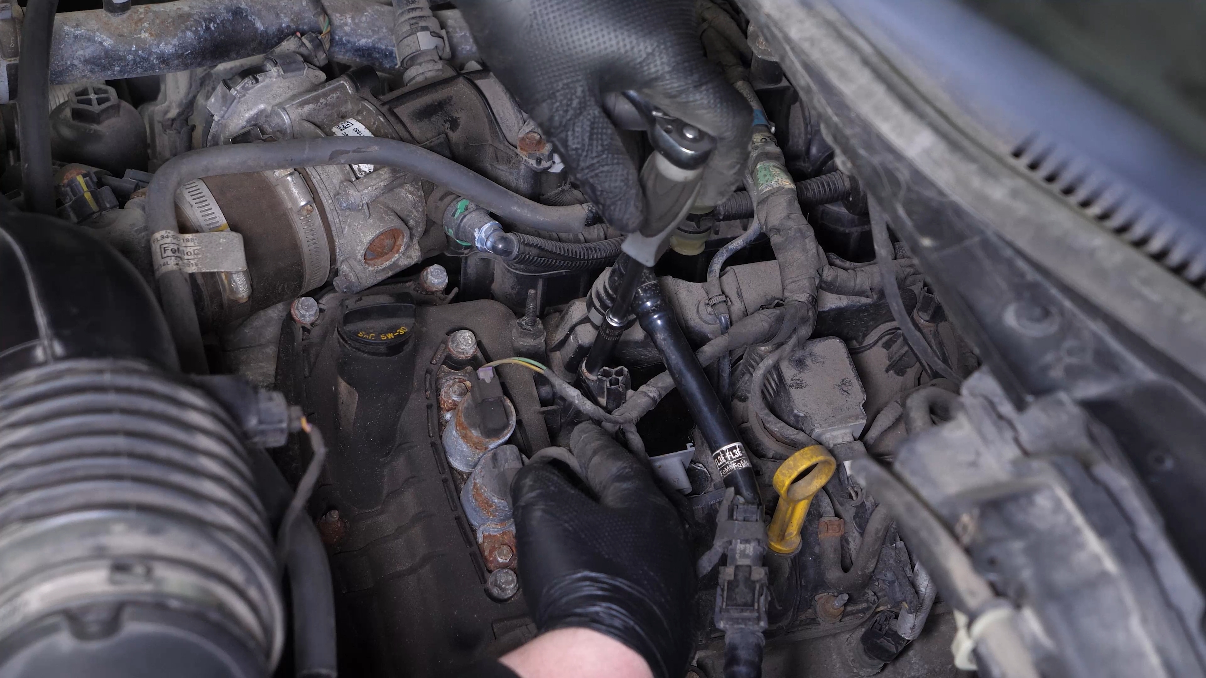 Install the coil