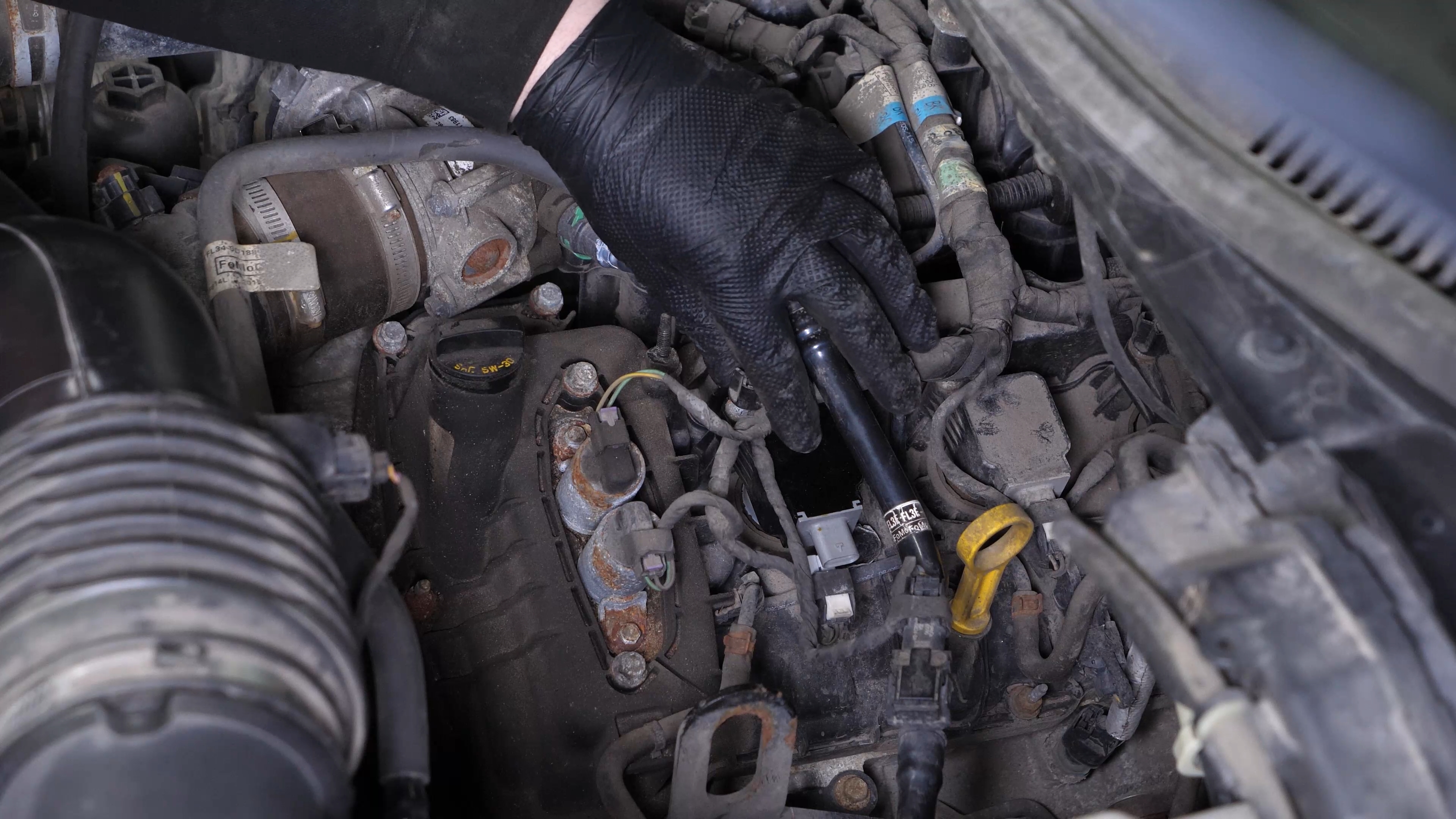 Reconnect the ignition coil