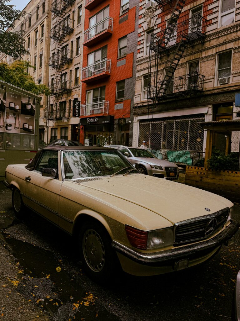 mercedes benz car in new york