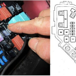 fuses on a 2007 Honda CRX