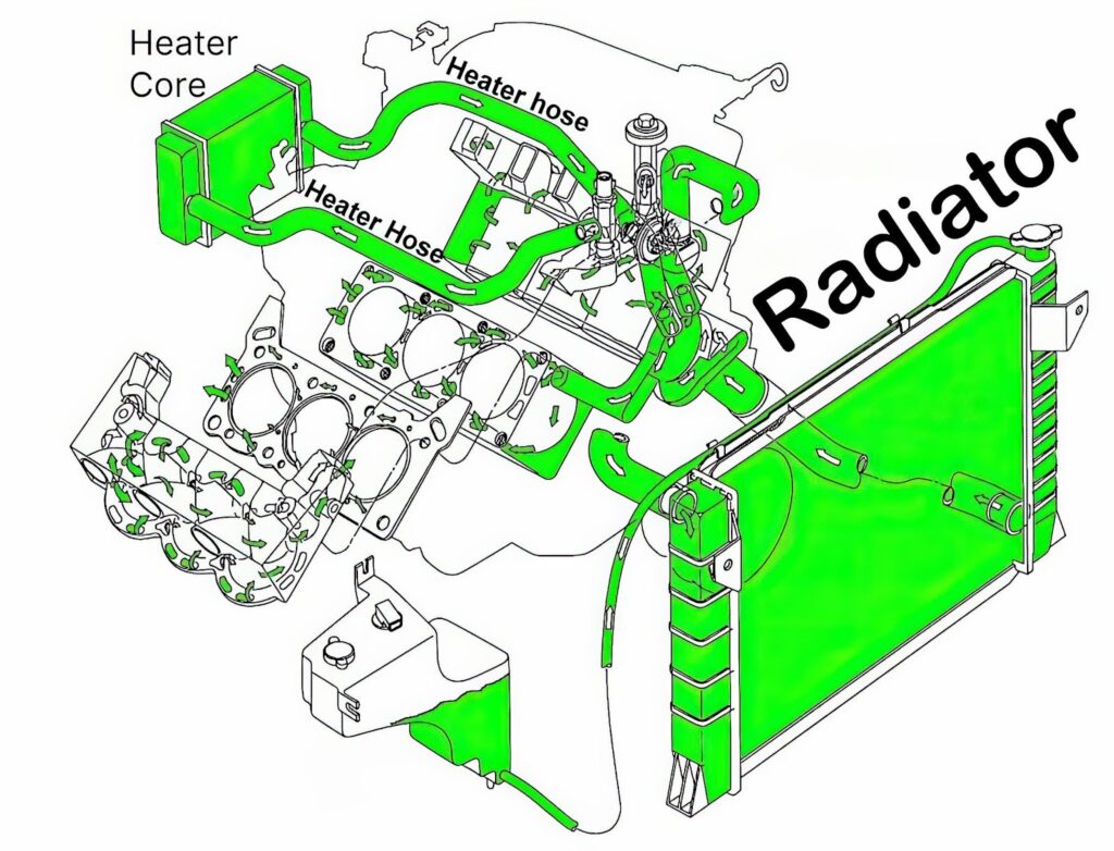 radiator diagram