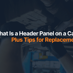 what is a header panel on a car