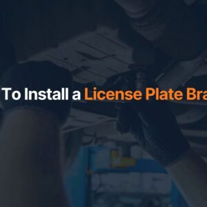 How To Install a License Plate Bracket