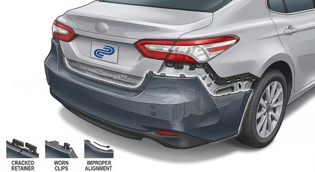 bumper retainer diagram