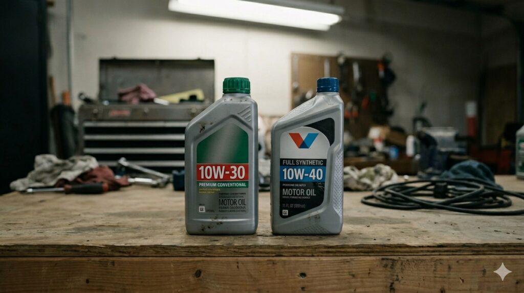 10W30 vs 10W40 oil