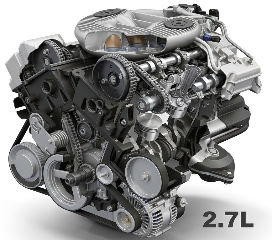 chrysler 2 7l v6 engine diagram