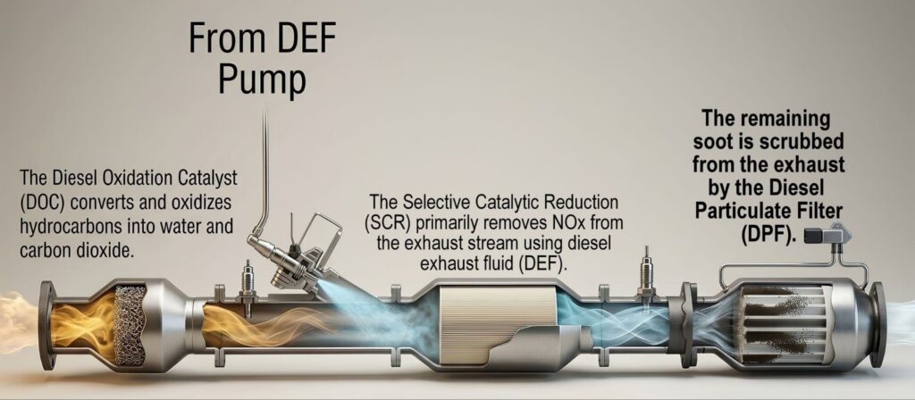 diesel particulate filter diagram