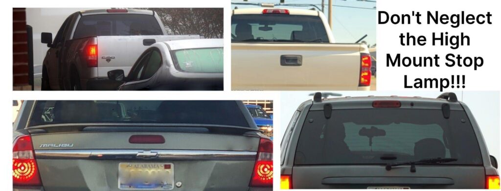 high mount stop lamp examples