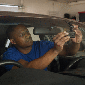installing dash cam