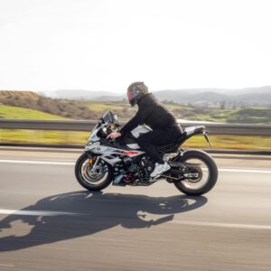 motorcycle on the road
