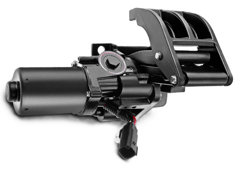 running board motor hinge bracket assembly