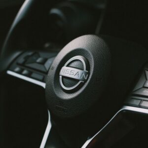 Nissan steering wheel
