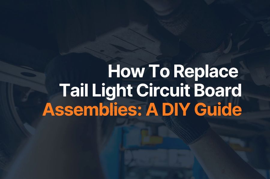 How To Replace Tail Light Circuit Board Assemblies: A DIY Guide