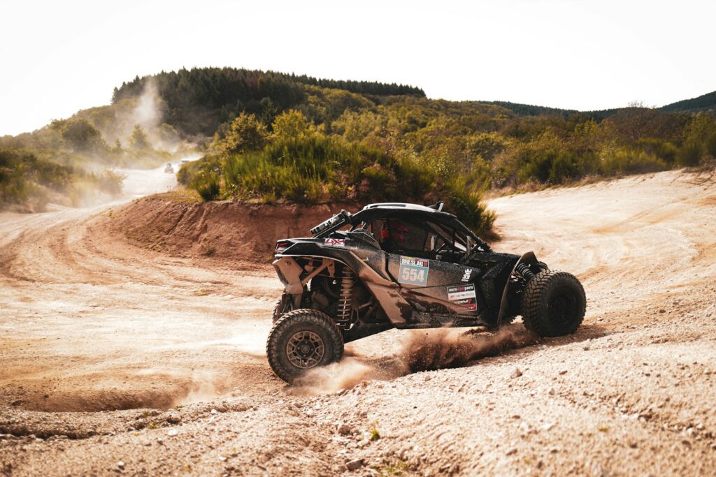 UTV in desert