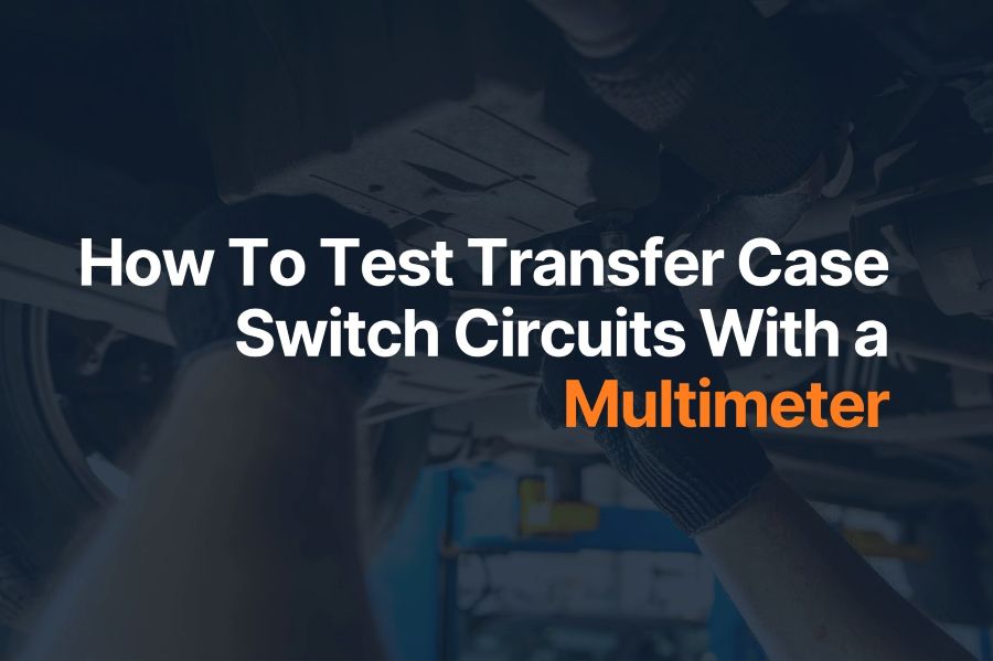 How To Test Transfer Case Switch Circuits With a Multimeter