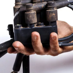 old spark plugs ignition coils