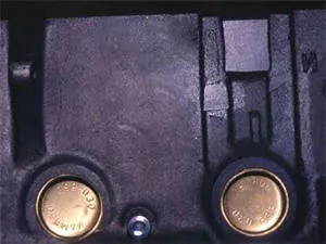 freeze plugs in a car cooling system
