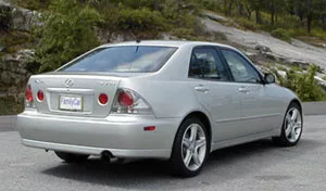 IS300 right rear view