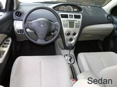 , 2007 Toyota Yaris 4 Door Sedan and 2 Door Liftback