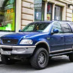 ford expedition parked outside