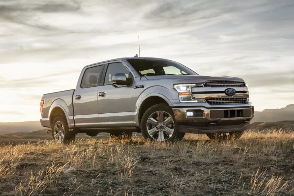 2020 Ford F-150 parked outdoors