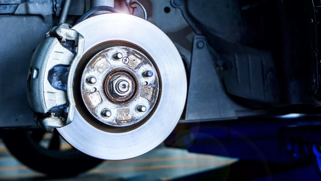 brake disc and pad kit