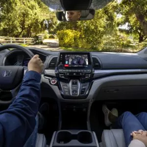 interior of 2021 honda odyssey
