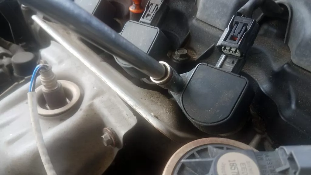 removing the ignition coil fasteners