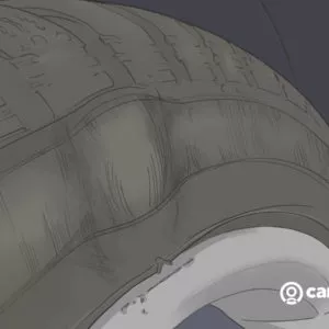 tire bulge