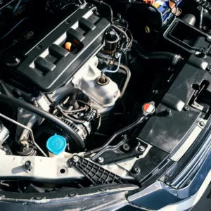 engine of a car