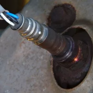 heated oxygen sensor in car
