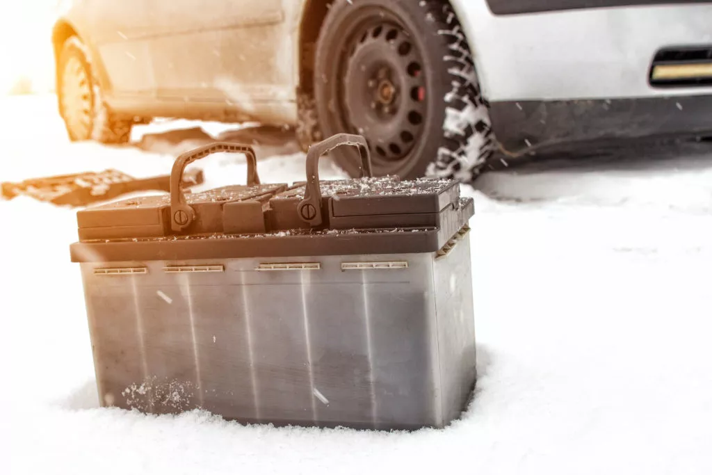 frozen car battery