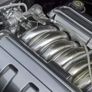 intake manifold of a car